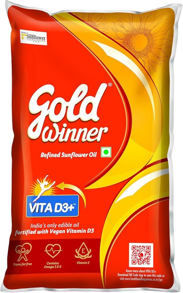 GOLD WINNER REFINED SUNFLOWER OIL